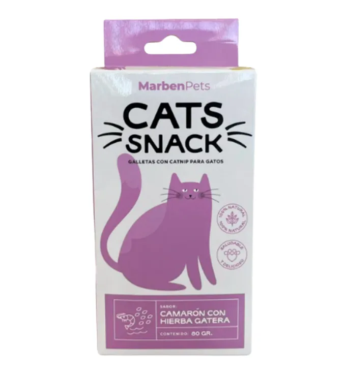 Cat Snacks Camarón con Hierba Gatera