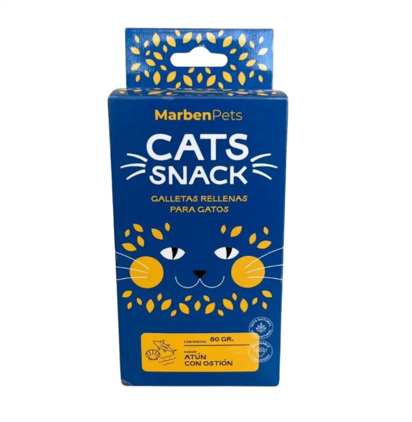 Cat Snacks Galleta Rellena Atún con Ostión